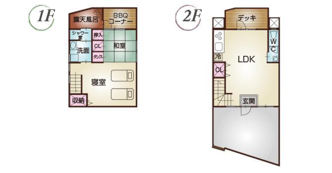 白浜町 白浜ホープヒルズ　N-33号棟ヴィラ エクステリア 写真